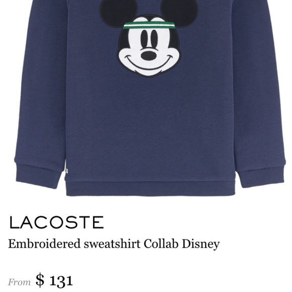Disney Mickey Disney Lacoste Collection Lacoste X Disney Mickey